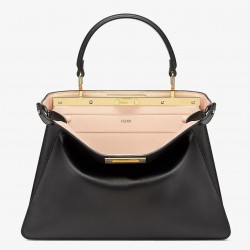 Fendi Peekaboo ISeeU Medium Bag In Black Leather 271