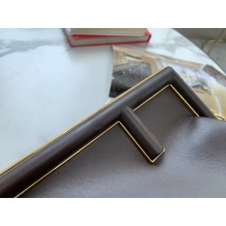 Fendi Medium First Bag In Chocolate Nappa Leather 123