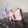 Dior Small Dioraddict Flap Bag In Pink Lambskin 963