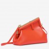 Fendi Small First Bag In Piment Nappa Leather 265