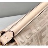 Fendi Medium Baguette Bag In Pink FF Canvas 259