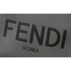 Fendi Sunshine Medium Shopper Bag In Grey Calfskin 368