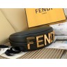 Fendi Fendigraphy Small Hobo Bag In Black Leather 465