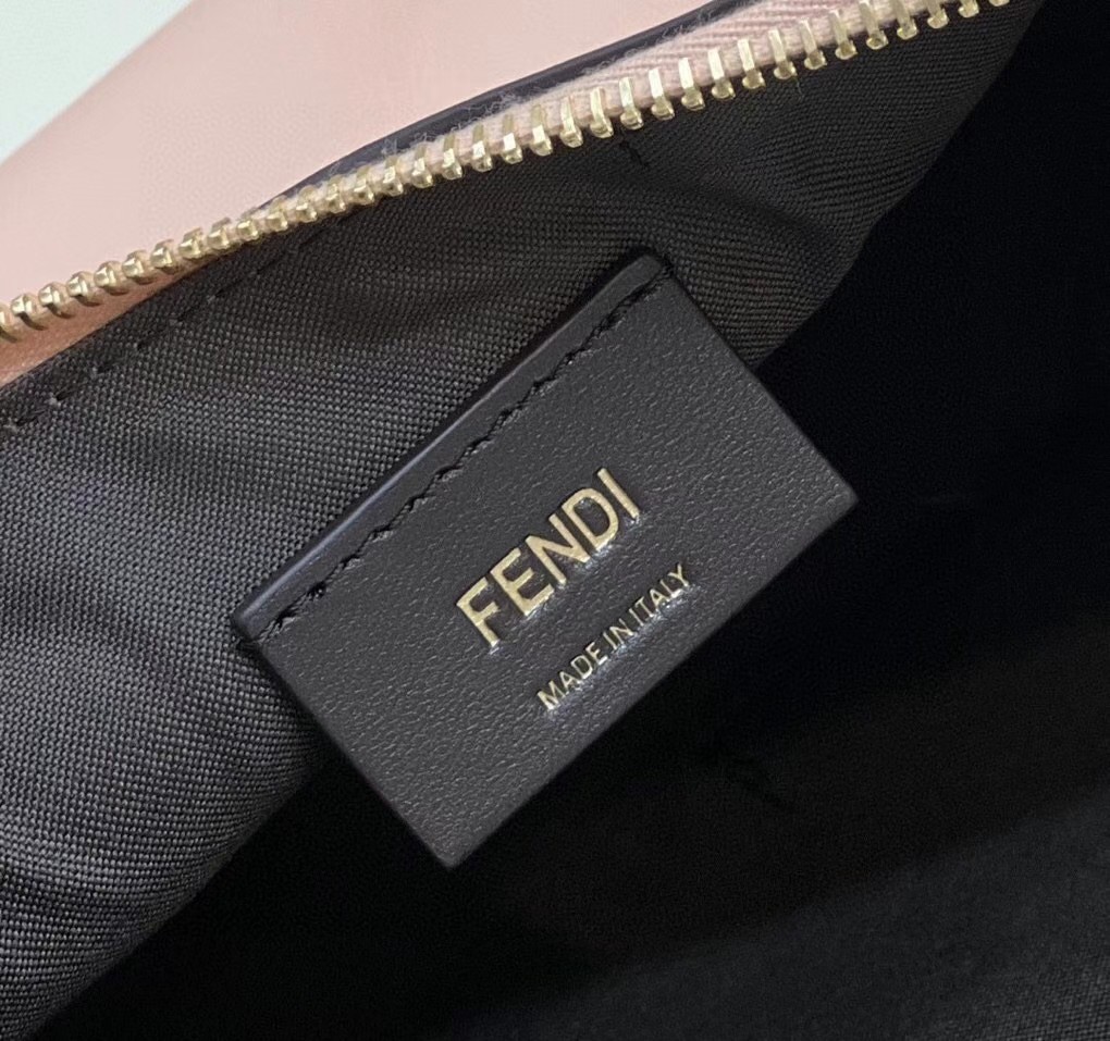 Fendi Fendigraphy Small Hobo Bag In Pink Leather 507