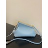 Fendi Small First Bag In Light Blue Nappa Leather 789