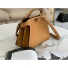 Fendi Peekaboo ISeeU Small Bag In Beige Calfskin 227