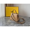 Fendi Peekaboo ISeeU Petite Bag In Beige Nappa Leather 344