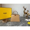 Fendi Peekaboo ISeeU Petite Bag In Beige Nappa Leather 344