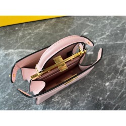 Fendi Peekaboo ISeeU Petite Bag In Pink Nappa Leather 448