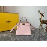 Fendi Peekaboo ISeeU Petite Bag In Pink Nappa Leather 448