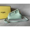 Fendi First Small Bag In Mint Green Nappa Leather 604