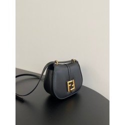 Fendi C’mon Small Bag in Black Calfskin 351