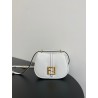 Fendi C’mon Small Bag in White Calfskin 390