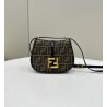 Fendi C’mon Small Bag in FF Jacquard Fabric 424