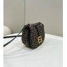 Fendi C’mon Small Bag in FF Jacquard Fabric 424