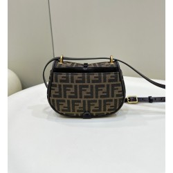 Fendi C’mon Small Bag in FF Jacquard Fabric 424