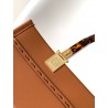 Fendi Sunshine Small Tote Bag In Brown Calfskin 566