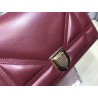 Dior Bordeaux Diorama Lambskin Bag With Large Cannage Motif 652