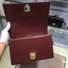 Dior Bordeaux Diorama Lambskin Bag With Large Cannage Motif 652