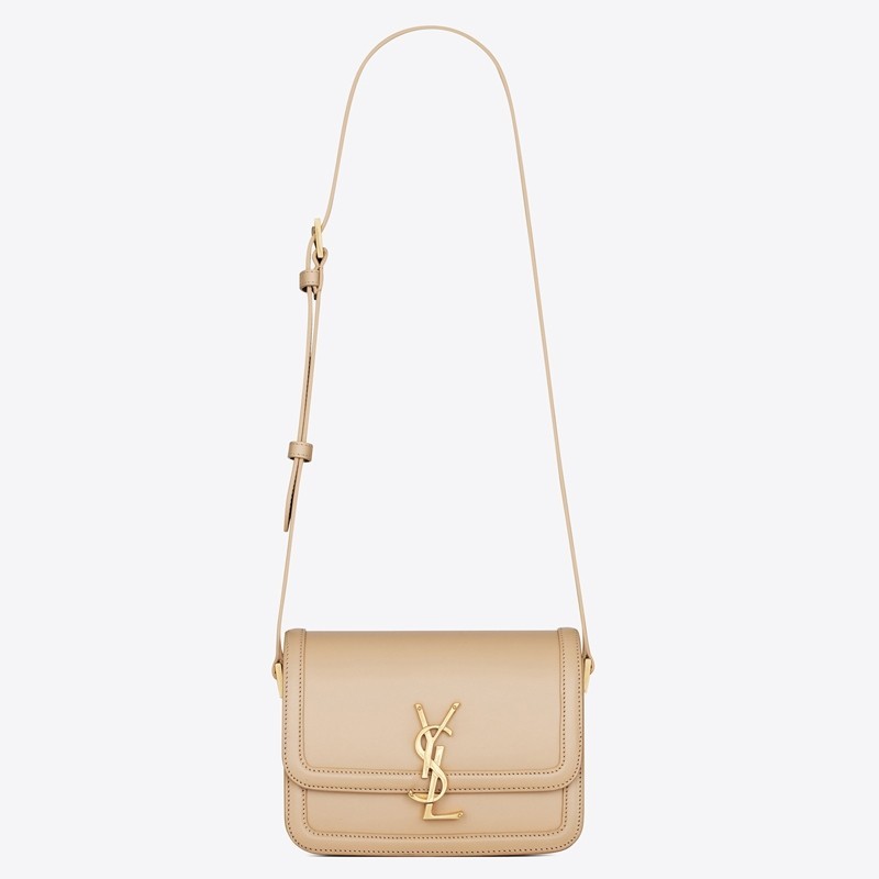 Saint Laurent Solferino Small Bag In Beige Calfskin 353