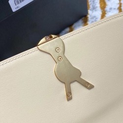 Saint Laurent Solferino Small Bag In Beige Calfskin 353