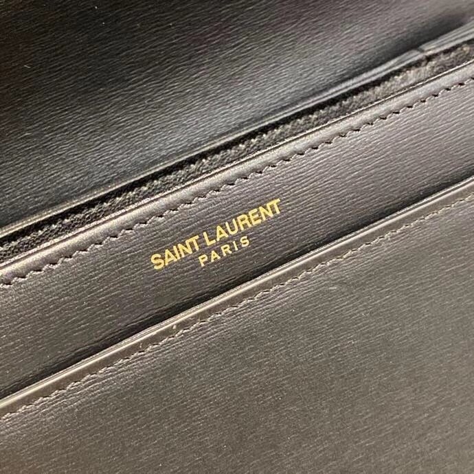 Saint Laurent Solferino Small Bag In Black Calfskin 197