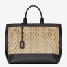 Saint Laurent Monogram All Over Cabas Tote In Canvas 206