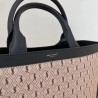 Saint Laurent Monogram All Over Cabas Tote In Canvas 206