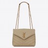 Saint Laurent Loulou Small Bag In Linen Canvas 232