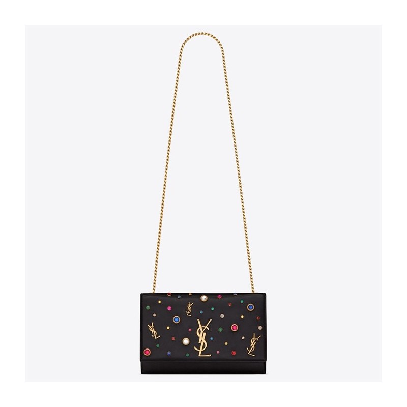 Saint Laurent Medium Kate Multicolor Charms Bag 385