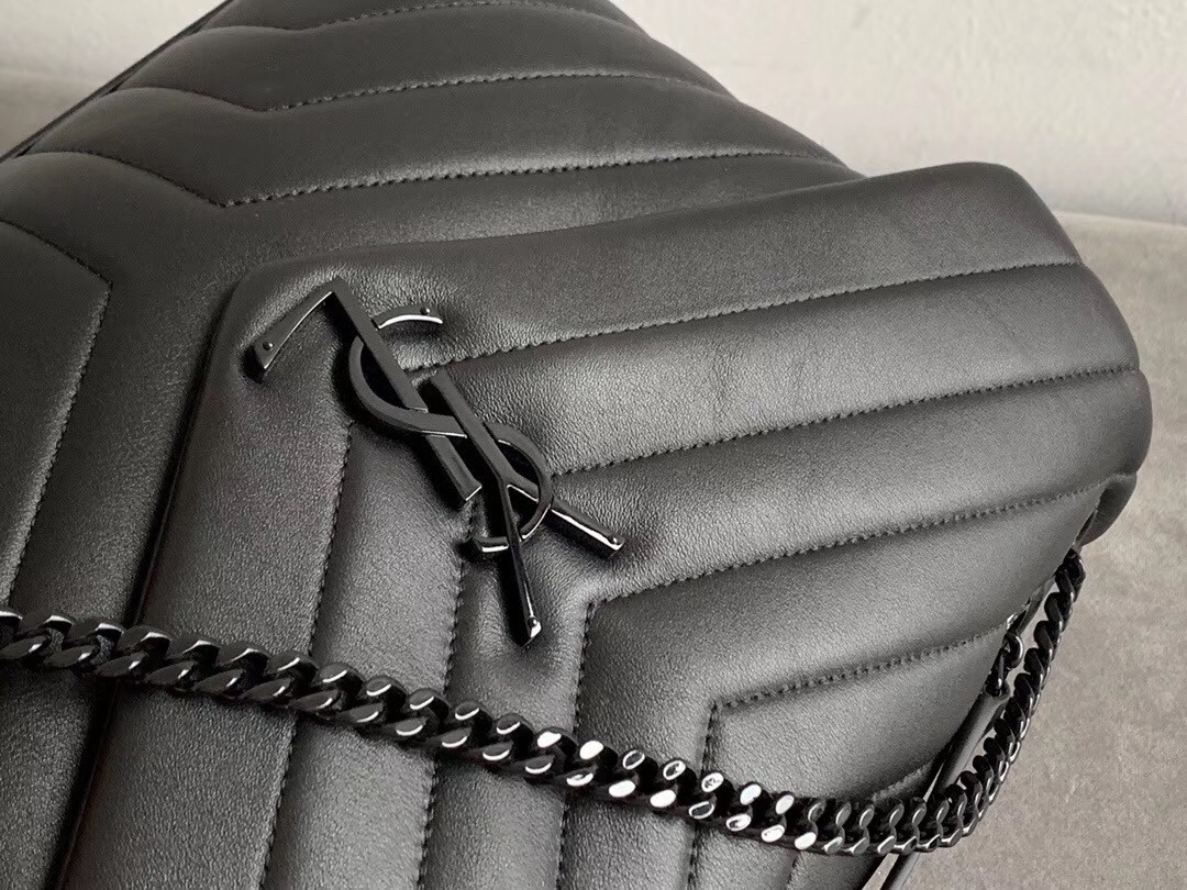 Saint Laurent So Black Loulou Medium Shoulder Bag 548