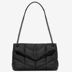 Saint Laurent So Black Loulou Puffer Small Bag 597