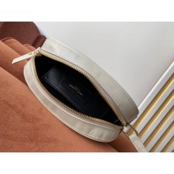 Saint Laurent LE 61 Camera Bag In White Leather 892