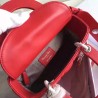 Dior My Lady Dior Bag In Red Lambskin 786