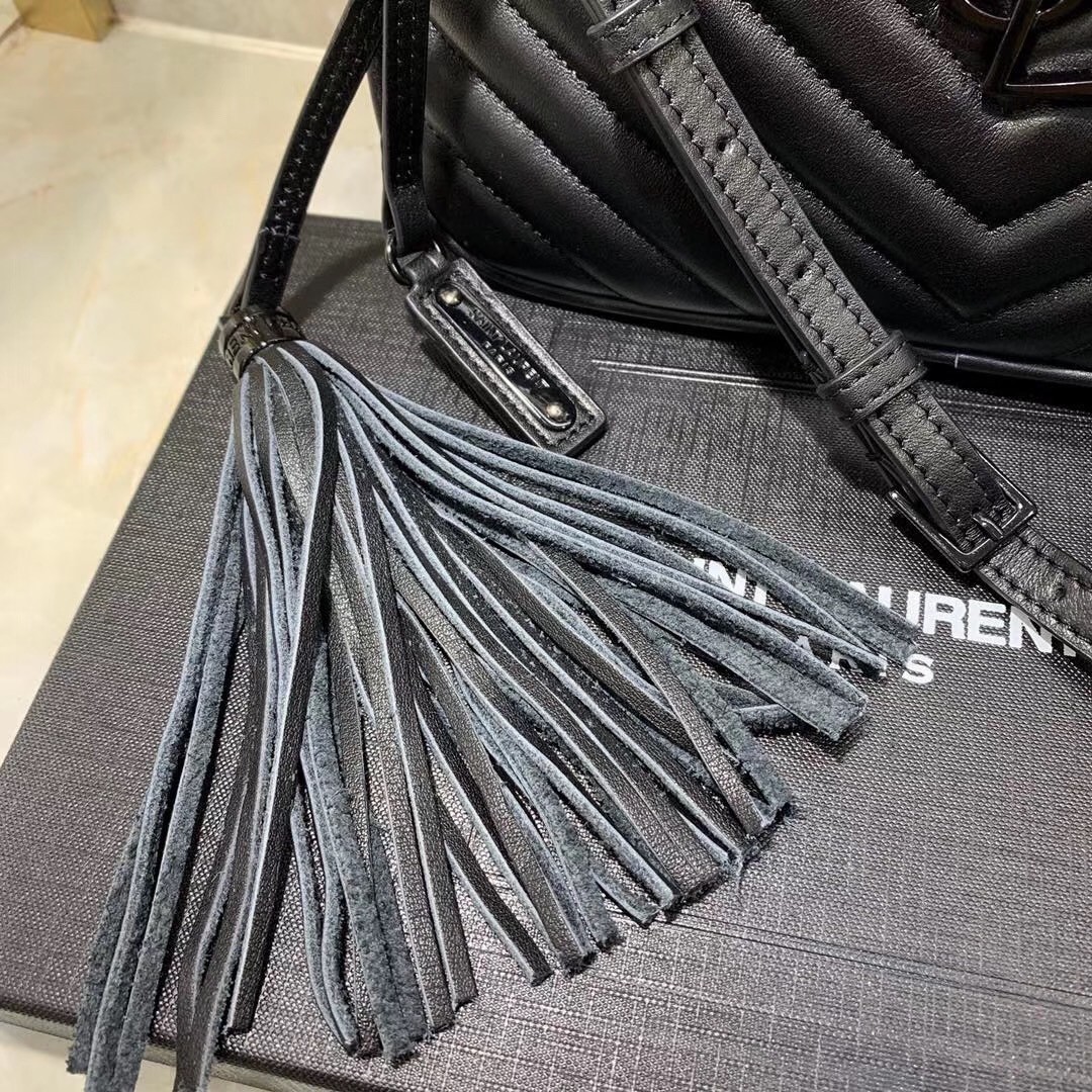 Saint Laurent Lou Camera All Black Bag 271