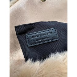 Saint Laurent Loulou Small Bag In Beige Shearling 515