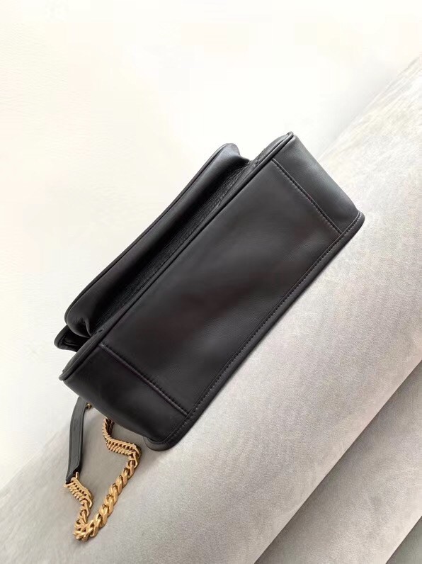 Saint Laurent Medium Niki Bag In Black Lambskin 576