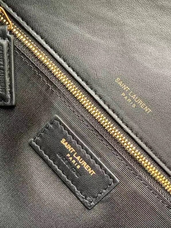 Saint Laurent Medium Niki Bag In Black Lambskin 576