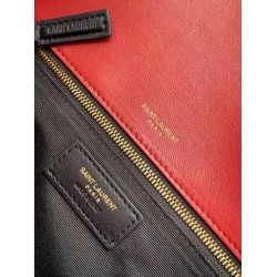 Saint Laurent Niki Medium Bag In Red Lambskin 464