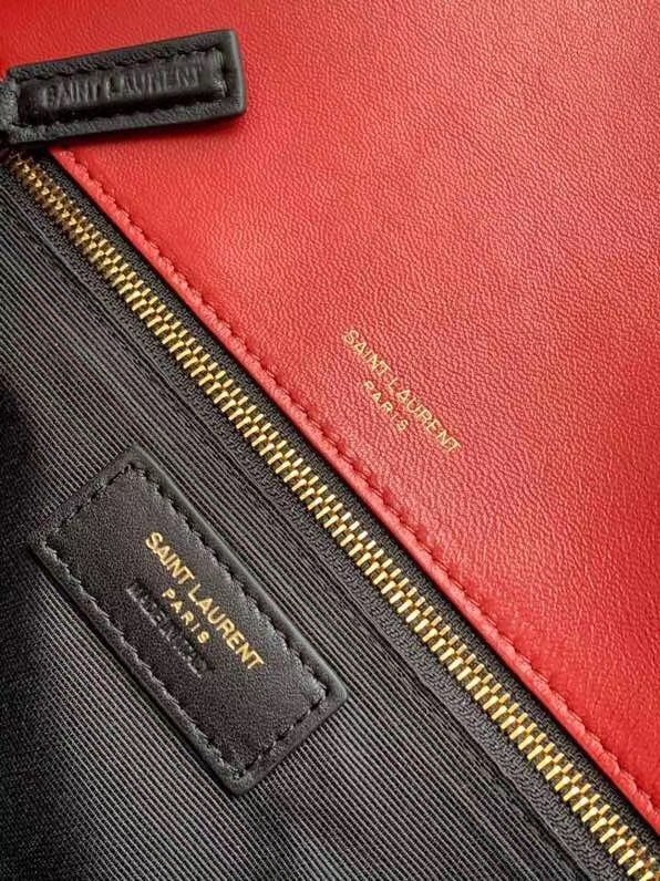 Saint Laurent Niki Medium Bag In Red Lambskin 464