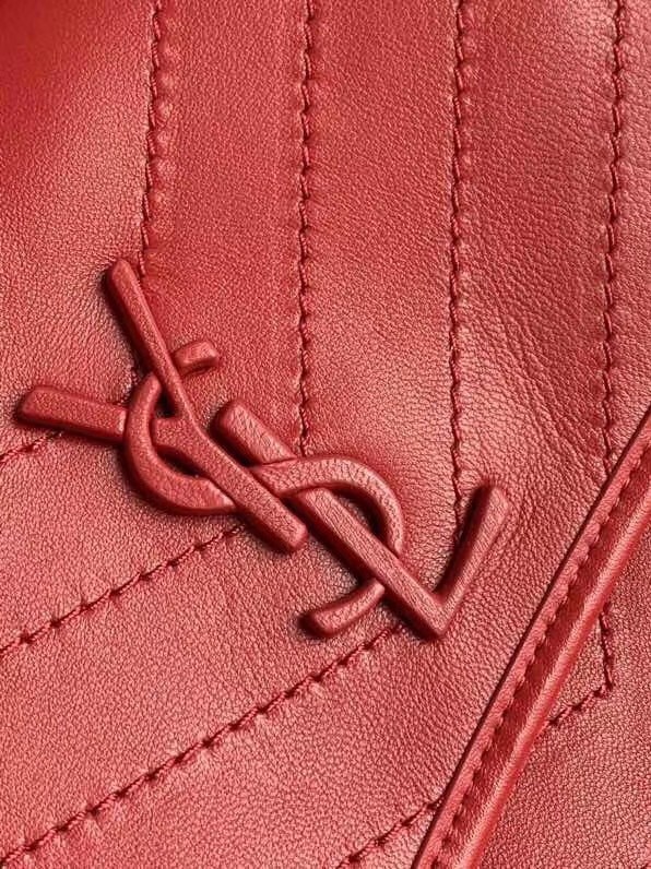 Saint Laurent Niki Medium Bag In Red Lambskin 464