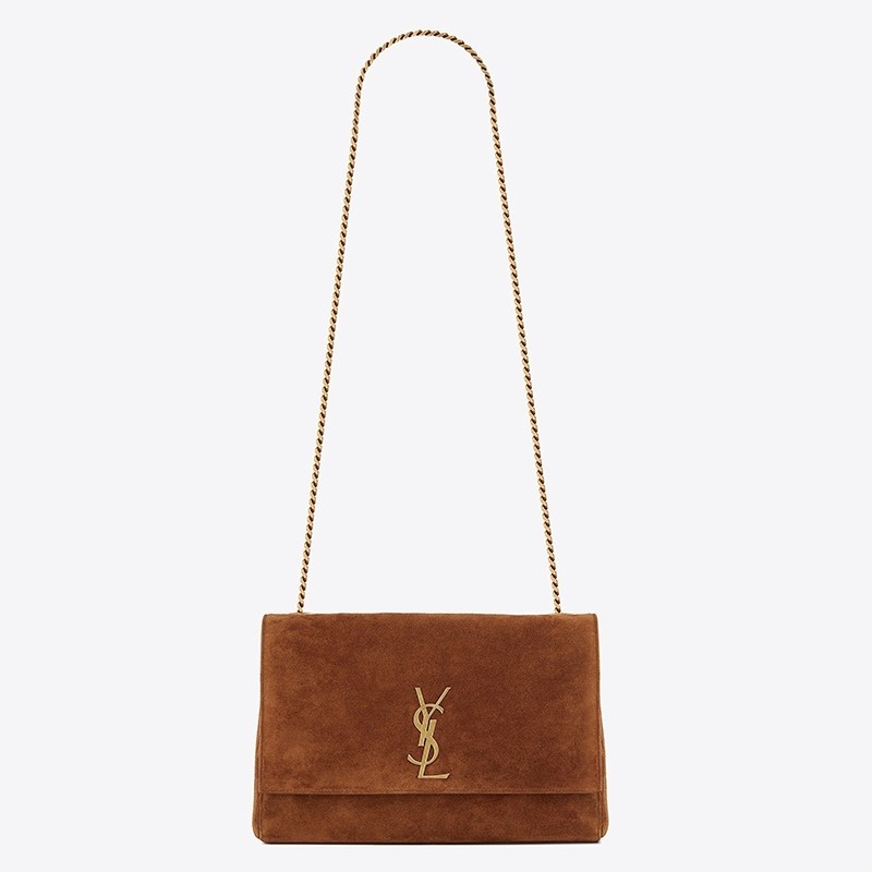 Saint Laurent Kate Medium Reversible Tan Bag 026