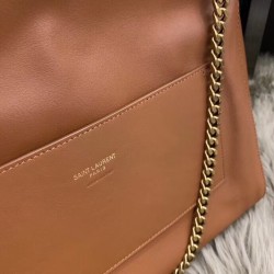 Saint Laurent Kate Medium Reversible Tan Bag 026