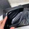 Saint Laurent Lou Mini All Black Bag 850