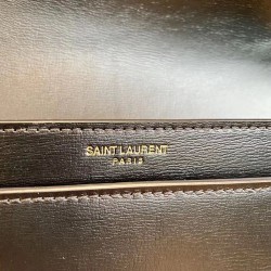 Saint Laurent New Medium Sunset Bag In Red Calfskin 710