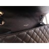 Saint Laurent Medium Envelope All Black Bag 804