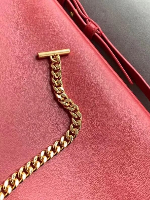 Saint Laurent Kate 99 Shoulder Bag In Red Lambskin 943