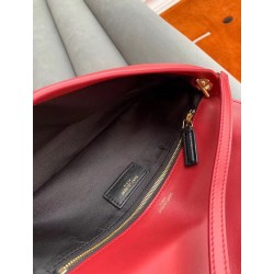 Saint Laurent Kate 99 Shoulder Bag In Red Lambskin 943