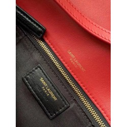 Saint Laurent Kate 99 Shoulder Bag In Red Lambskin 943