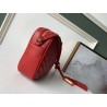 Saint Laurent Lou Camera Bag In Red Leather 548